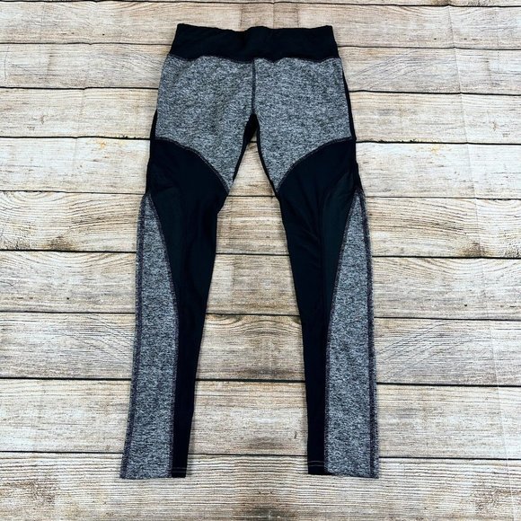 Thrill Performance Yoga Leggings Women Size M Active Wear Sheer Leg Pants - NEW - Picture 1 of 7